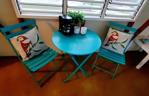 West End Cabaña | Bak a Yaad Caribbean Blue Cottage