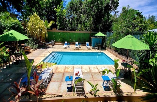 West End Cabaña | Bak a Yaad Caribbean Blue Cottage