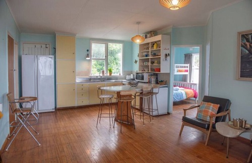 Waihau Bay Casa | Banana Bach por la playa