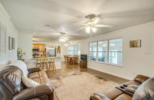 Florida Panhandle Casa | Bayfront Home in Pace with Dock and Hot Tub, Near Ramp