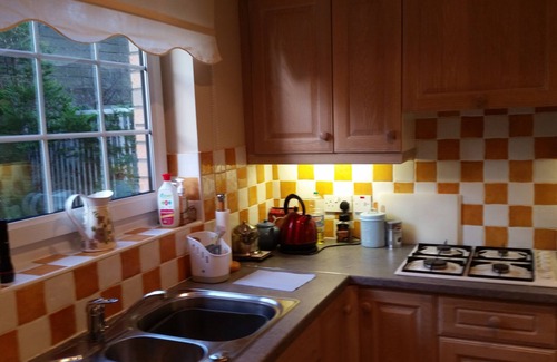 Bonnybridge Apartamento | Playa Piso Planta Baja, Edimburgo, Costa Golf & Festival Let capacidad para 4