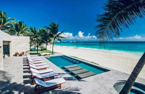 Área de Playacar Fase I Villa | Beachfront All Inclusive Luxe Playacar Phase I - 7 BR.