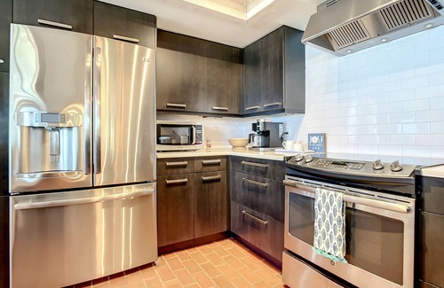 Sea Dunes Casa | Beachfront Deck with steps down to the white sandy beach! Sea Dunes Sandcastle 1A