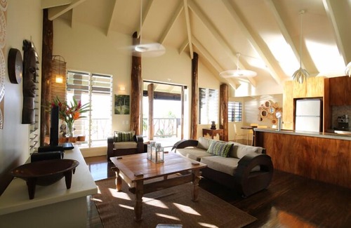 Savusavu Villa | El Pod House, mármol piscina privada de azulejos, total privacidad