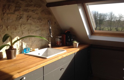 Louvieres Apartamento | Estudio bellamente amueblado dentro de una propiedad antigua