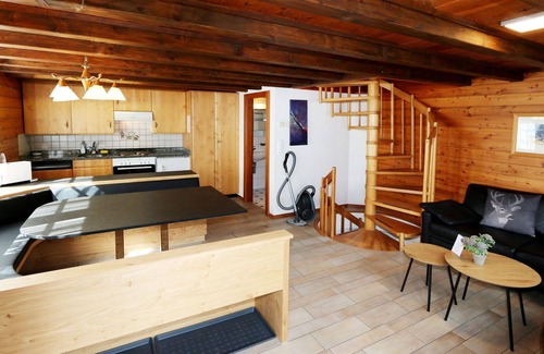 Saas-Fee Apartamento | Acogedor apartamento para 6 personas con WIFI, TV y mascotas permitida