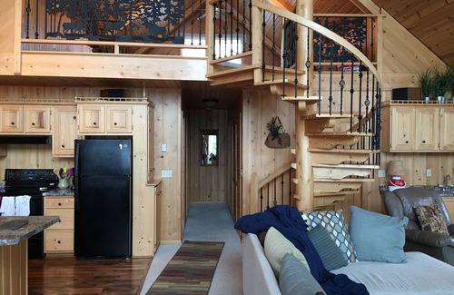 Longville Chalet De Esquí | Hermoso chalet tranquilo en Long Lake