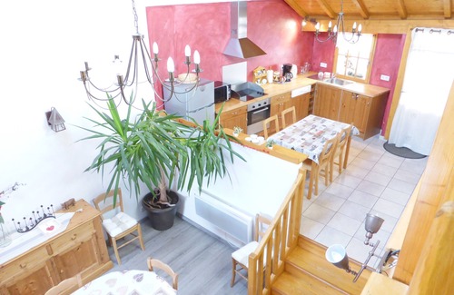 Theus Chalet De Esquí | Chalet con encanto clasificado *** Terraza panorámica entre cielo, montaña y Durance