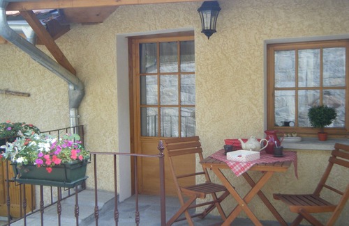 Theus Chalet De Esquí | Chalet con encanto clasificado *** Terraza panorámica entre cielo, montaña y Durance