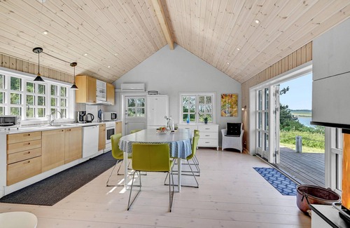 Fejrup Casa | Hermosa casa en Knebel con WiFi