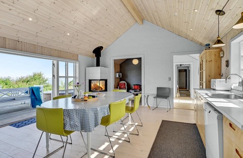 Fejrup Casa | Hermosa casa en Knebel con WiFi