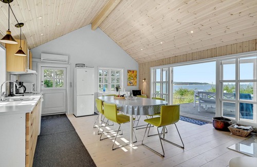 Fejrup Casa | Hermosa casa en Knebel con WiFi