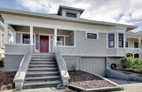 Gold Coast Casa | Hermosa casa victoriana de lujo cerca de SF, playa, roble