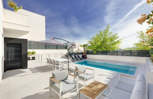 Polop Villa | Villa Blanka, amazing villa with private pool & Hot tube in Polop, Alicante