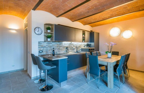 San Miniato Villa | Estupenda casa de vacaciones privada para 8 personas con piscina privada, WIFI, A/C, TV y terraza