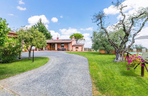 San Miniato Villa | Estupenda casa de vacaciones privada para 8 personas con piscina privada, WIFI, A/C, TV y terraza