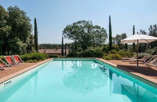 Camigliano Villa | Maravillosa casa de vacaciones privada con piscina privada, WIFI, A/C, TV y vista panorámica