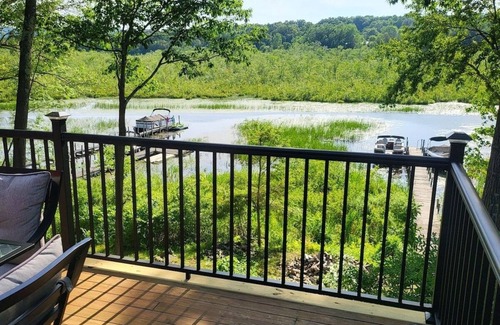 Lake George Casa | Beautiful Private Waterfront Home -With Dock