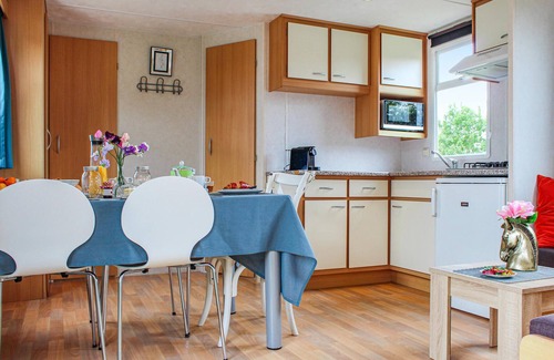Woubrugge Casa | Hermosa caravana (estática) en.