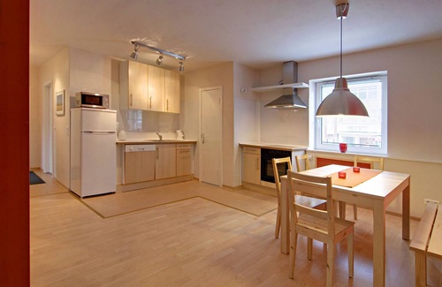 Lubeck City Centre Apartamento | Precioso apartamento con vistas al estanque del molino