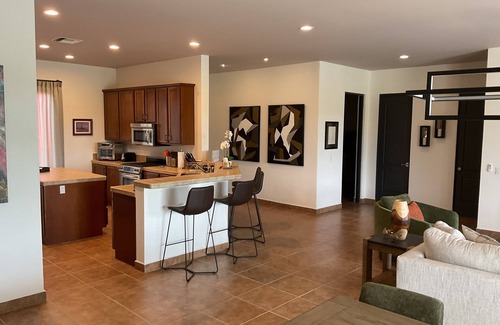 La Paz Villa | Beautiful Villa 256 Paraiso Del Mar, On Peninsula, Golf Course, Secluded Beach.