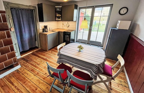 Leopoldshagen Casa | Maravillosa casa de vacaciones para 5 personas con TV, terraza y mascotas permitida