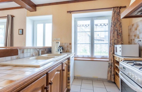 Portbail Casa | Estupenda casa de vacaciones para 6 personas con WIFI, TV, terraza y mascotas permitida