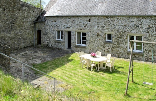 Portbail Casa | Estupenda casa de vacaciones para 6 personas con WIFI, TV, terraza y mascotas permitida