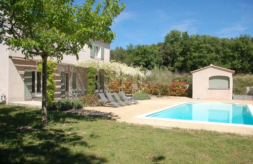 Sablet Casa | Hermosa casa moderna con piscina y jardín a 10 km de Vaison-la-Romaine