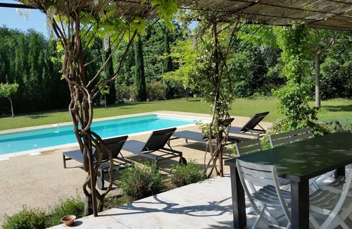 Sablet Casa | Hermosa casa moderna con piscina y jardín a 10 km de Vaison-la-Romaine