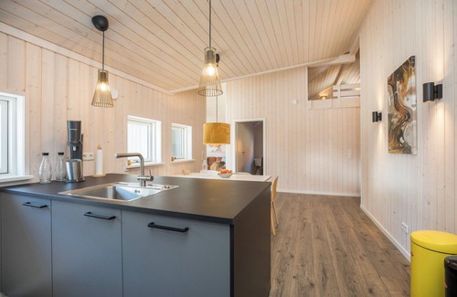 Rheinsberg Casa | Behagliches Holzhaus mit Sauna im Skandi-stil am Großen Zechliner See