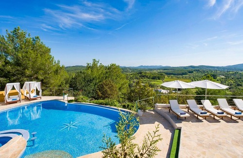 Sant Antoni de Portmany Villa | Bella Forada - Seis Habitaciones Villa, Capacidad 12