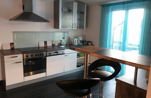 Wiesenfelden Apartamento | Grande, moderno y cómodo! Apartamento en el bosque bávaro frente