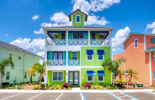 West Kissimmee Cabaña | Margaritaville Orlando Cottages - Cerca de Disney, servicio de transporte gratuito al parque temático 4KK, 4QQ, 8 baños