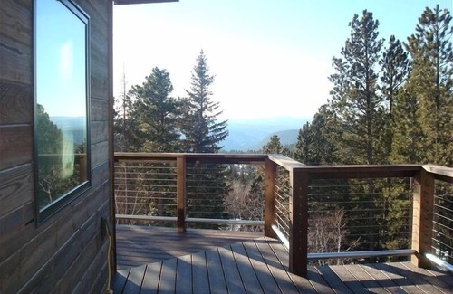 Lead Cabina | Black Hills Cabin-Great Views, Internet, Tina de hidromasaje, mesa de billar, TV de 50 '