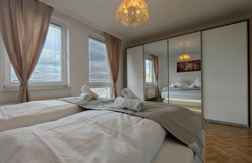 Kolonie Eichenweiler Apartamento | Bliss Place, Komfort Apartment mit 2 Zimmern und Balkon in Toplage