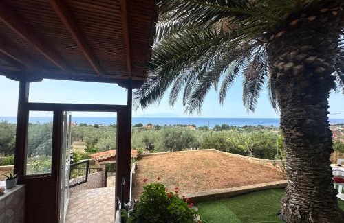 Makri Casa | Blue Panorama Crystal with Amazing Sea View Balcony