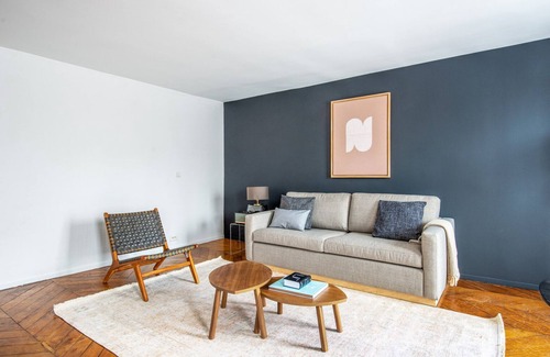 Saint-Victor Apartamento | Blueground | Saint Germain, nr the Sorbonne