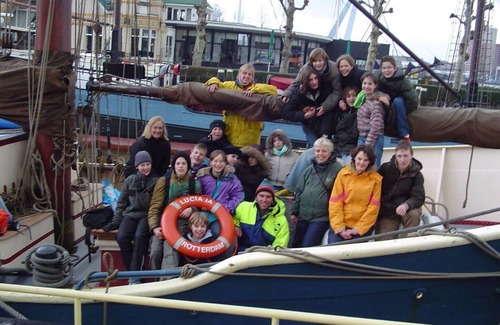 Scheepvaartkwartier Alquiler De Eote | Barco, en el "Veerhaven" en el centro de Rotterdam