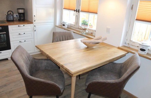 Born auf dem Darss Casa | La mitad de la casa de vacaciones Boddenkahn