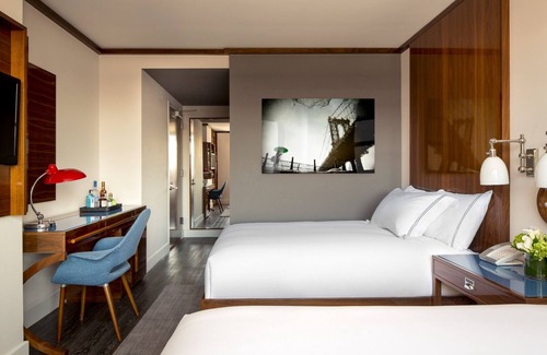 Hudson Square Hotel | Bohemian Chic Room w/ Rooftop Views Access in Heart of SoHo - Pets Welcome