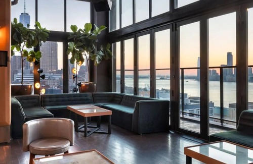 Hudson Square Hotel | Bohemian Chic Room w/ Rooftop Views Access in Heart of SoHo - Pets Welcome