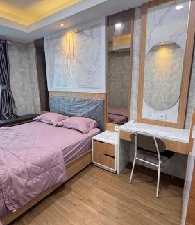 Balikpapan Apartamento | Borneo Bay - 1BR lt 23 view laut dan kolam renang