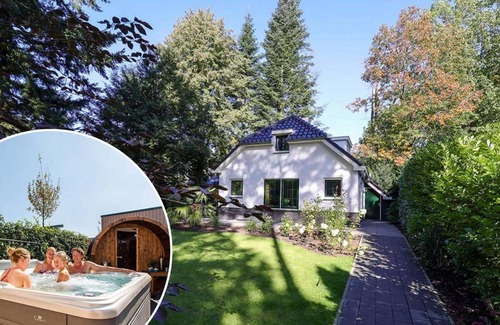 Lunteren Chalet De Esquí | ✓ Boshoeve at Landgoed de Scheleberg ✓ Villa for 8 persons ✓ Situated in Lunteren (Gelderland) ✓ Holiday park at the Veluwe ✓ Book directly at the park