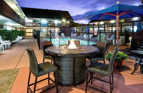 Solvang Apartamento | Boutique Hotel Double Queen Patio Room