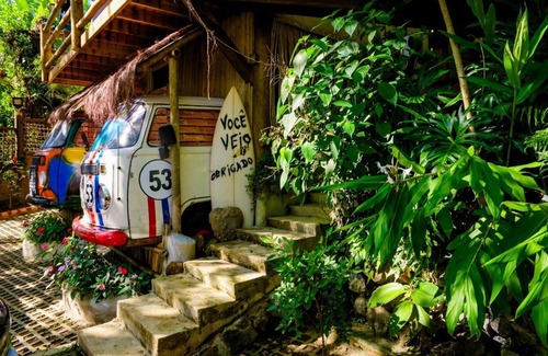 Praia de Santiago Apartamento | Casa Caiçara Veio do Rio Quarto Casal 04 Quarto Privativo Pousada São Sebastião