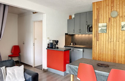 Villarembert Apartamento | Apartamento luminoso en el centro de la estación con balcón y acceso a piscina