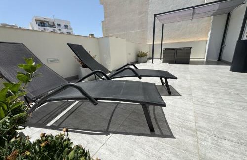 Bugibba Apartamento | Bugibba Luxe Pool Penthouse