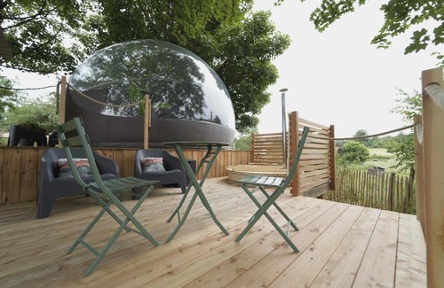 Paliseul Cabina | Bulles Odette & Ginette et Tiny House Suzette "Au guet Marais" Etape Insolite