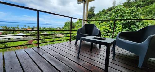 Teahupoo Casa | Bungalow Tipanier - Vue parfaite